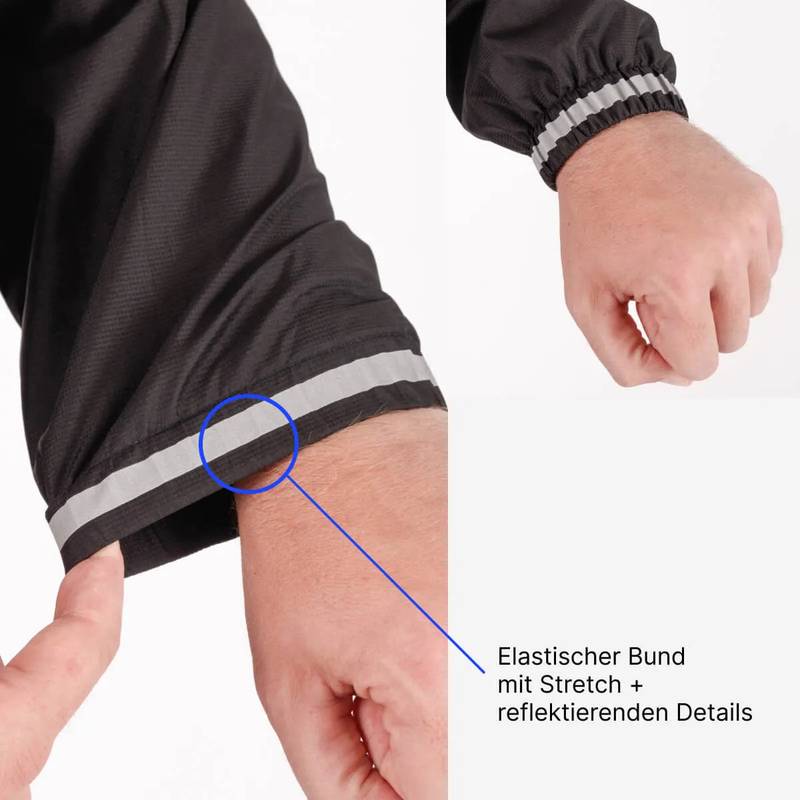 Alpensattel Rainshield - Wasserdichte Regenjacke