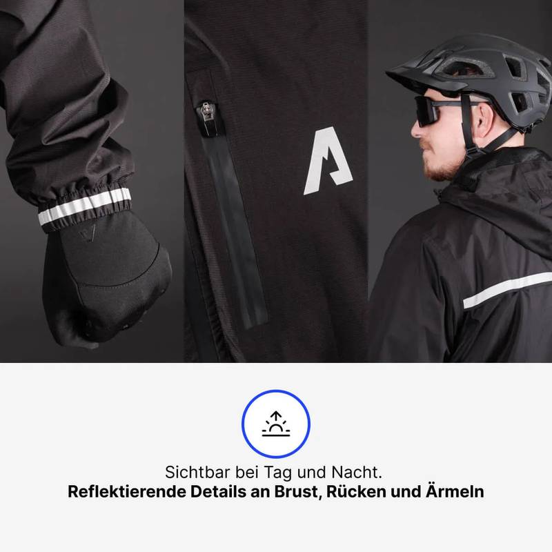Alpensattel Rainshield - Wasserdichte Regenjacke